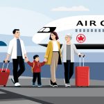 Air Canada und Bahn