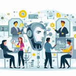 Grafik Mensch und KI