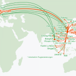 EVA AIR Streckennetz 2026