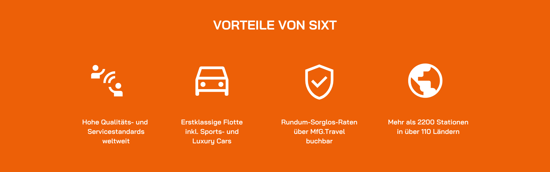 Vorteile von Sixt