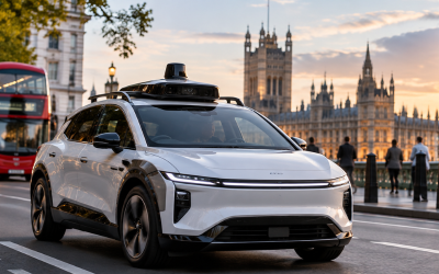 Robotaxis starten in London
